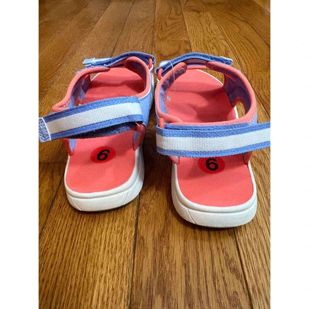 NWOT Merrell Panther Kids Blue Coral Sport Sandals MK167540 Size 6M W 7.5